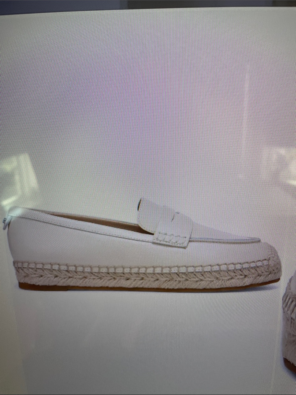 NWT Sam Edelman Kai Penny Women's Ivory Slip-On Loafers - Picture 13 of 16